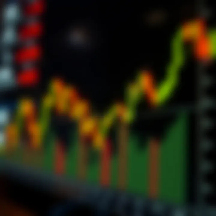 Bearish candlestick pattern illustrating a descending price trend in financial markets