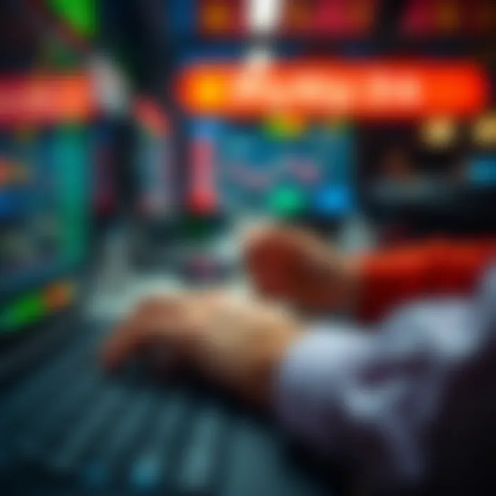 Illustration of secure digital payment methods for online trading platforms