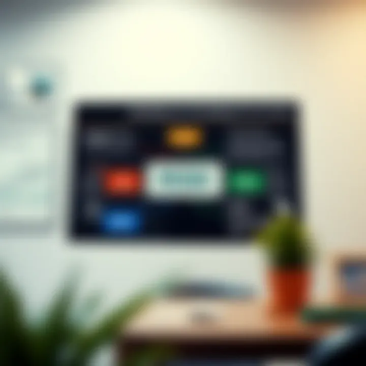 Diagram showing various risk factors affecting business operations and corresponding mitigation strategies