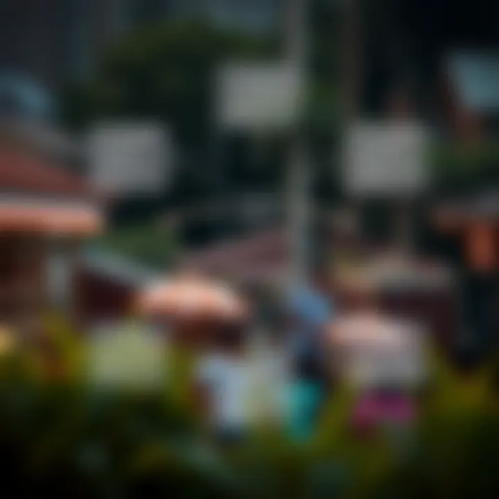 Diagram depicting community involvement and coordination with authorities to enhance resilience and reduce disaster impacts