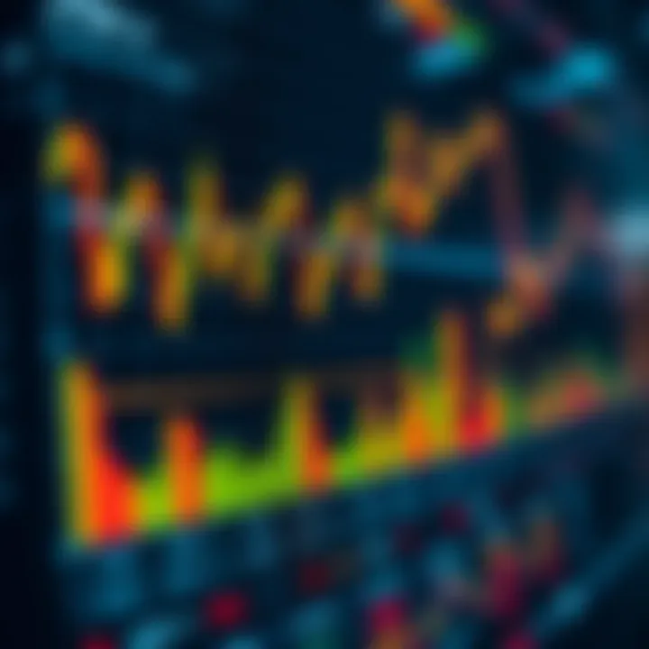 Graph showing the automatic replication of trades from experienced investors to followers on a digital platform