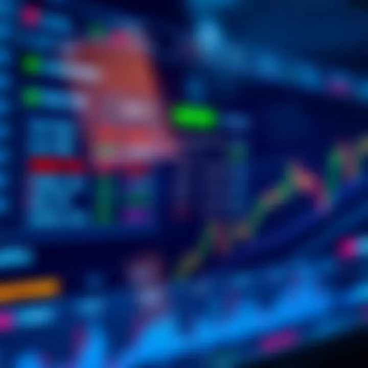 Dashboard of trading platform highlighting commission rates and functional tools for investors