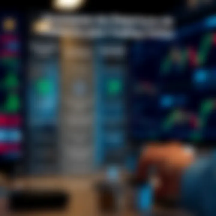 Graphical comparison of key features and criteria for selecting trading platforms