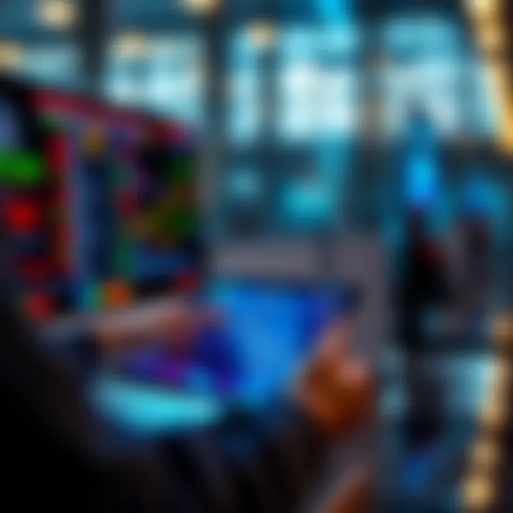 Illustration of risk identification and mitigation strategies using a digital platform