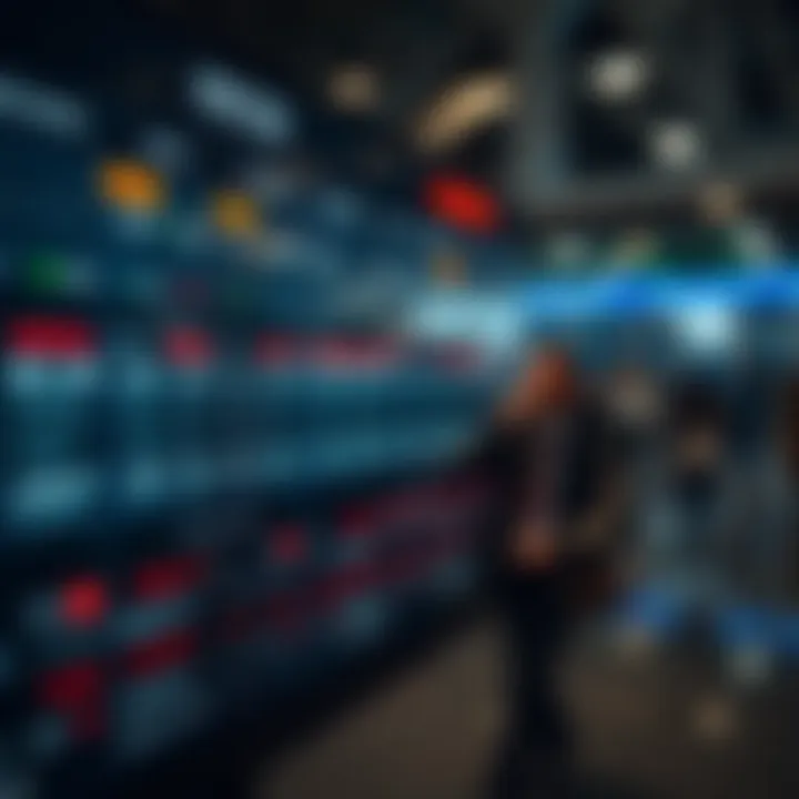 Economic calendar displaying upcoming financial events and market impact indicators