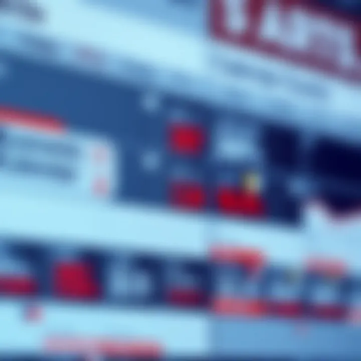 Calendar displaying various economic event icons and dates, highlighting key market-moving announcements