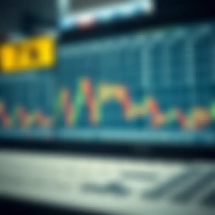 Illustration showing different Japanese candlestick patterns used in financial market analysis