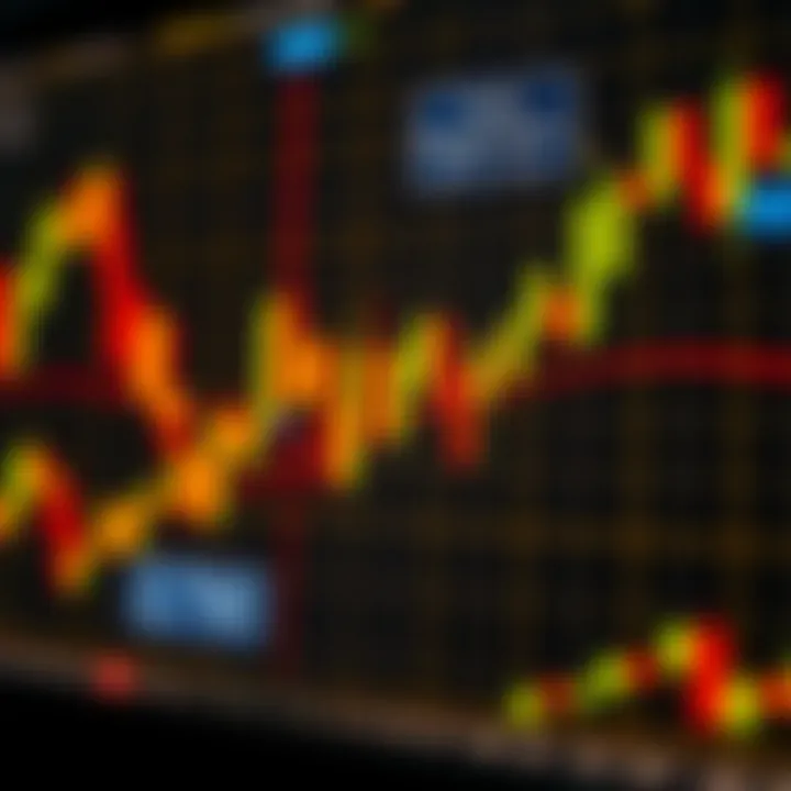 Japanese candlestick chart showing bullish engulfing pattern indicating potential trend reversal