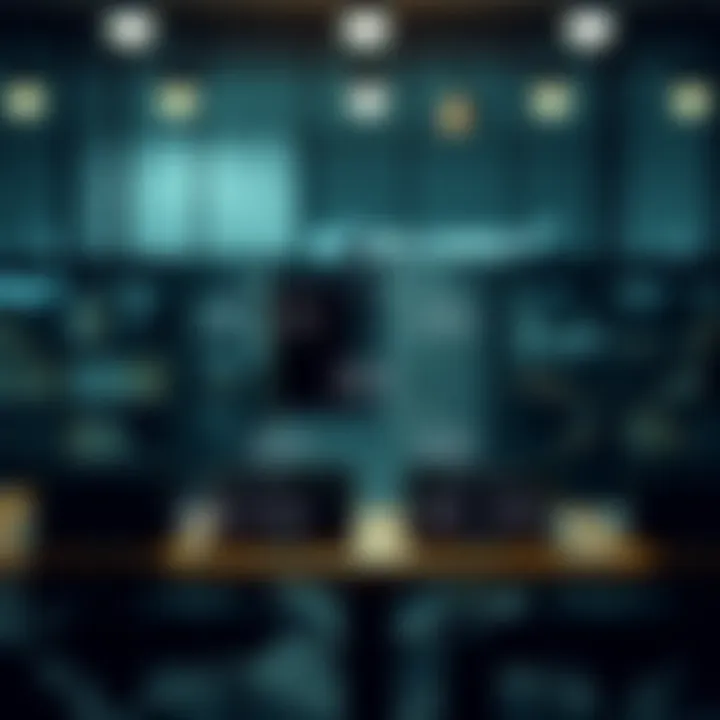 Diagram illustrating the organizational structure and roles within a risk management committee