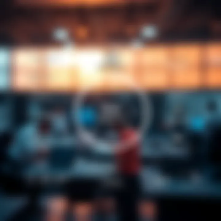 Risk management diagram showing various interconnected risk factors and mitigation strategies