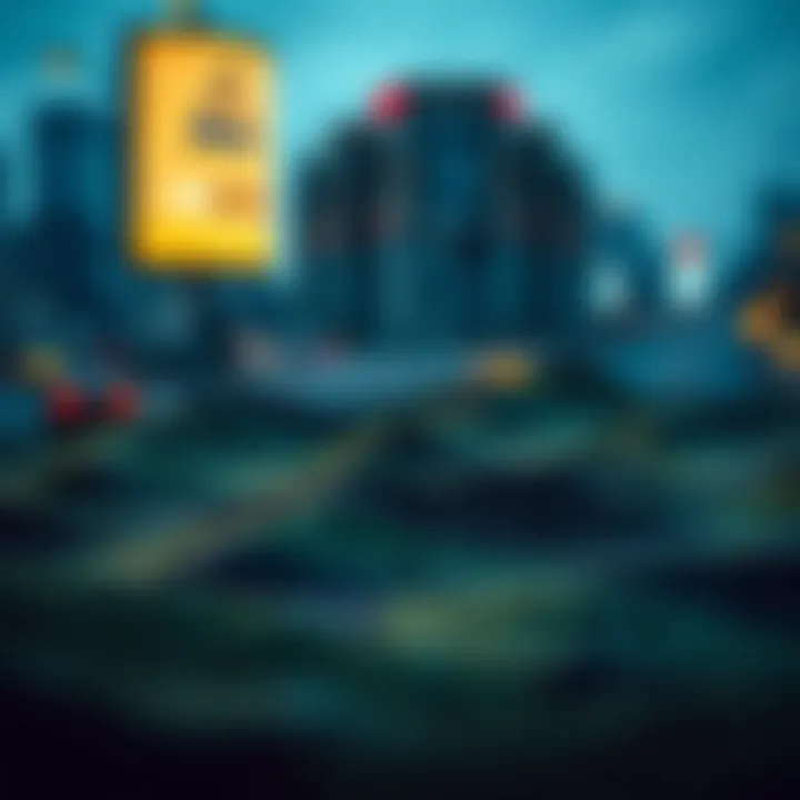 Visualization of risk factors using layered geographic data for hazard identification