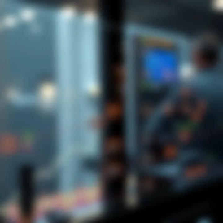 Flowchart showing risk mitigation strategies using visual cues and connections