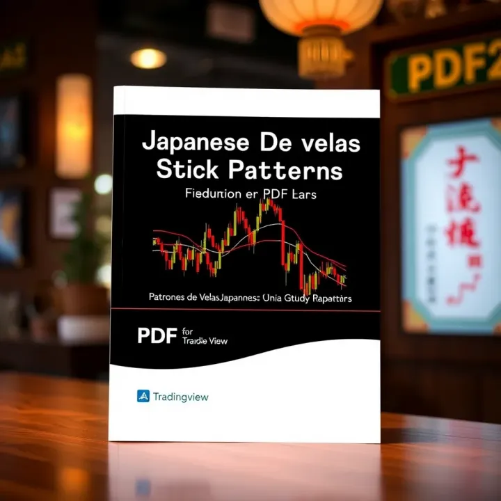 Educational PDF on Japanese Candlestick Patterns for Financial Study and Reference PDF document cover featuring educational content on Japanese candlestick patterns for financial studies