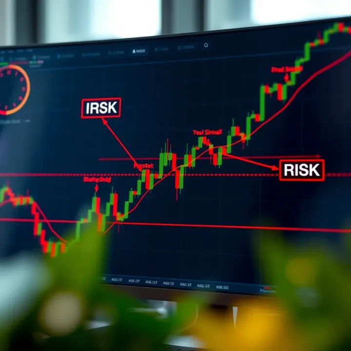 Techniques to Confirm Bearish Signals and Manage Trading Risks Chart demonstrating confirmation techniques for bearish signals with risk management annotations