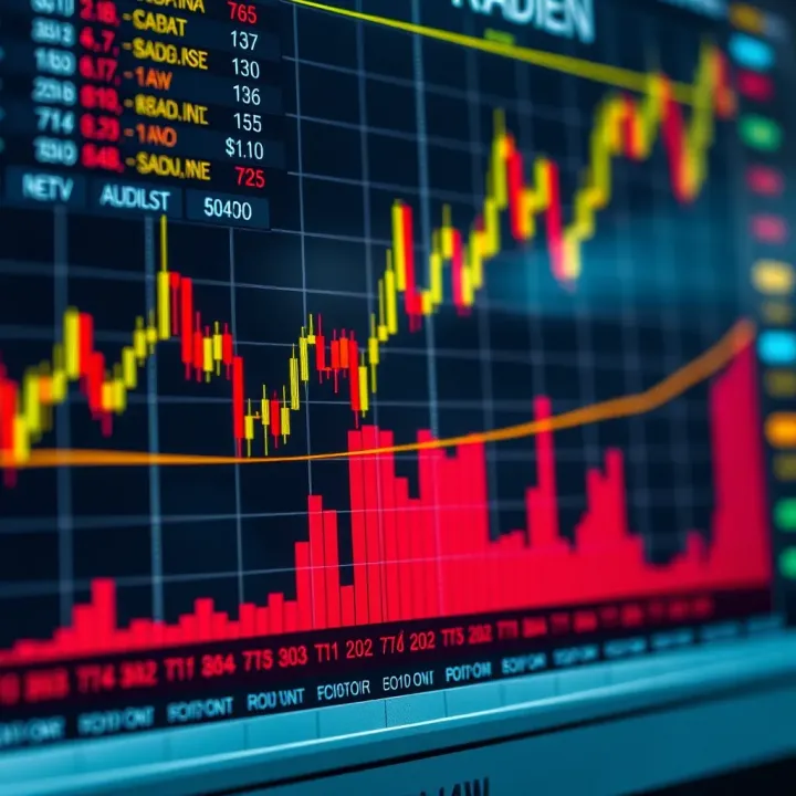 Graph showing the automatic replication of trades from expert traders to investors