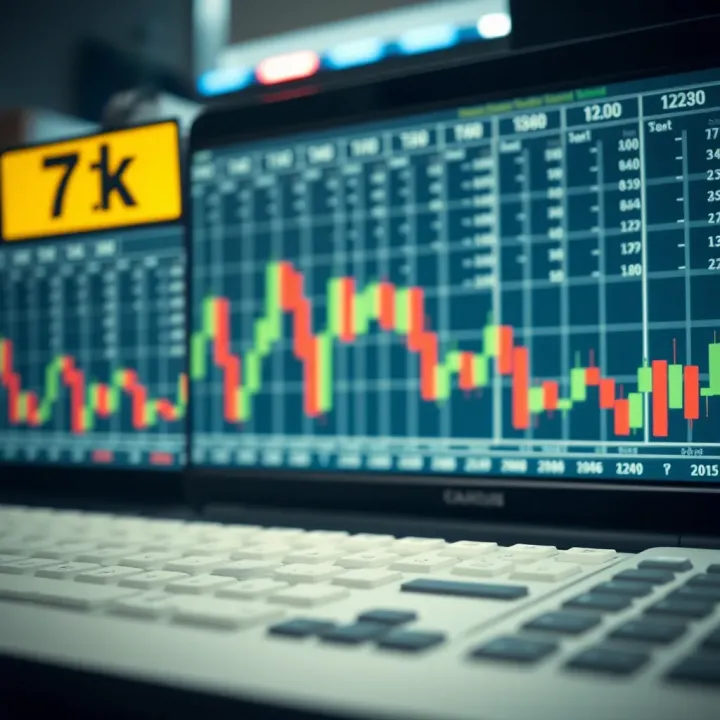 Illustration showing different Japanese candlestick patterns used in financial market analysis