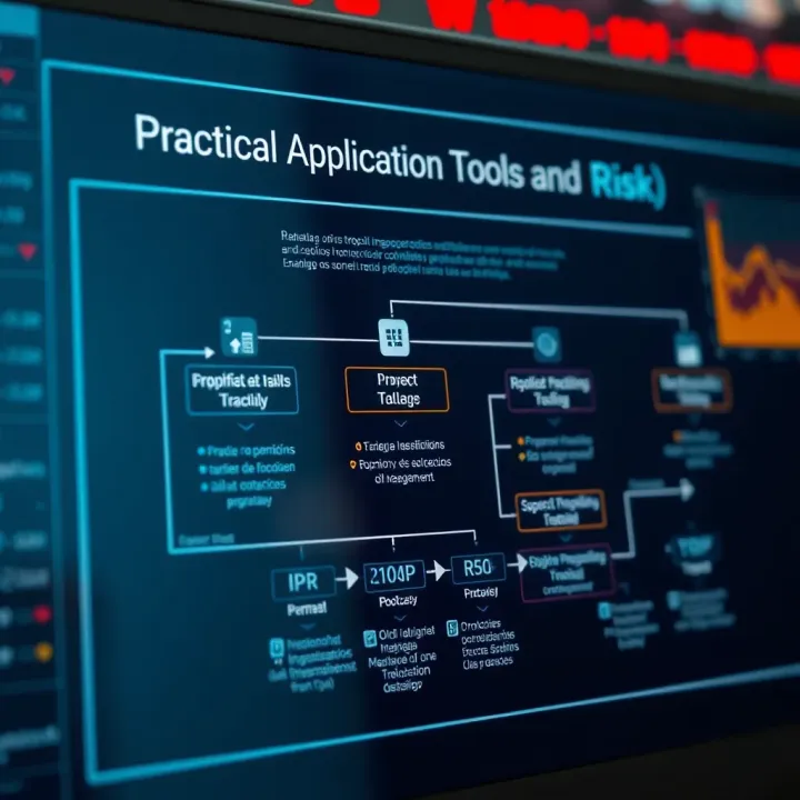 Practical Applications and Tools for Risk Management Flowchart showing practical applications and tools for risk identification and mitigation across sectors