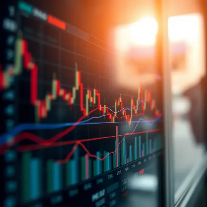 Using Moving Averages and Support Resistance for Price Forecasting Graph illustrating the use of moving averages and support resistance levels in asset price forecasting