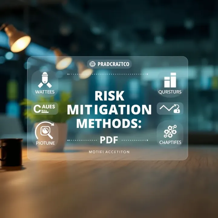 Visual representation of practical tools and methods used for effective risk mitigation