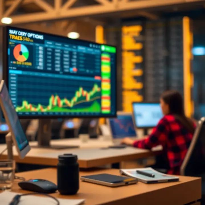 Illustration of secure online trading platforms recommended for binary options investors