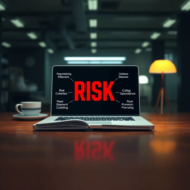 Stages of Effective Risk Management Application Visual representation of the stages involved in effective risk management within an organizational context