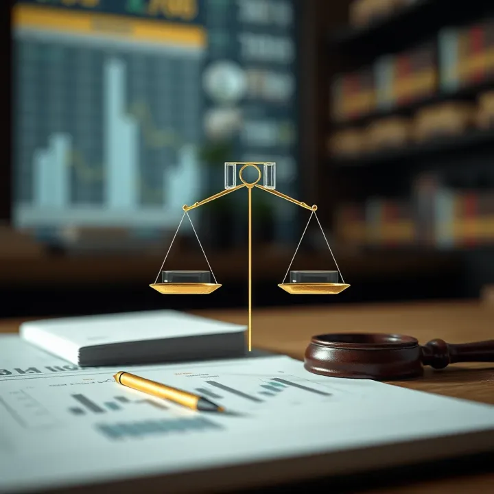 Diagram illustrating the legal framework and key components of risk management law