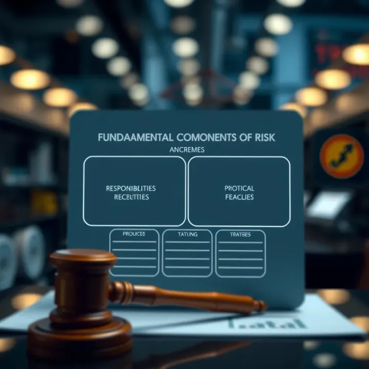 Diagram illustrating the core components and responsibilities outlined in risk management law