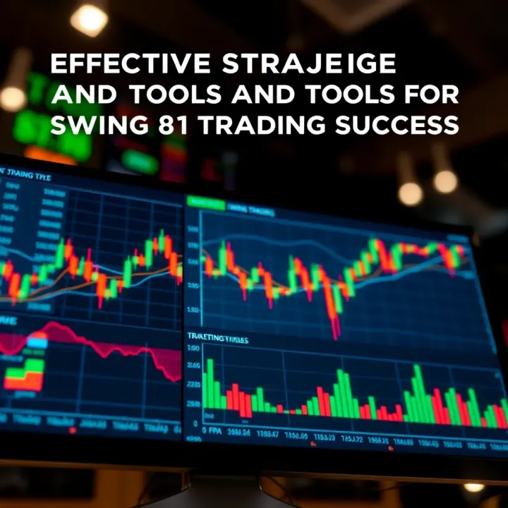 Effective Strategies and Tools for Swing Trading Success Visual representation of various trading strategies and tools used in swing trading on a digital interface